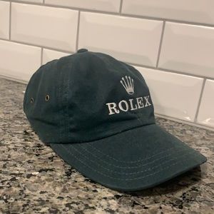RARE Rolex Hat NICE! Rolex Green!
